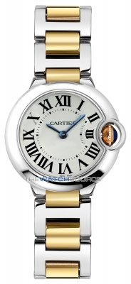 Buy this new Cartier Ballon Bleu 28mm w2bb0010 ladies watch for the discount price of £5,535.00. UK Retailer.